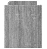 VidaXL Tv-meubel 80x35x40 cm bewerkt hout grijs sonoma eikenkleurig