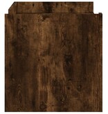 VidaXL Salontafel 100x50x50 cm bewerkt hout gerookt eikenkleurig