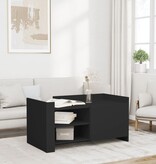 VidaXL Salontafel 100x50x50 cm bewerkt hout zwart