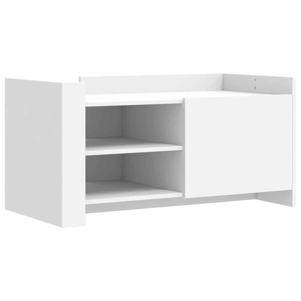 VidaXL Salontafel 100x50x50 cm bewerkt hout wit