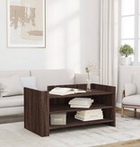 VidaXL Salontafel 100x50x50 cm bewerkt hout bruin eikenkleurig