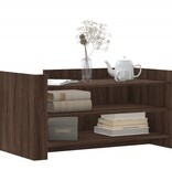 VidaXL Salontafel 100x50x50 cm bewerkt hout bruin eikenkleurig