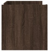 VidaXL Salontafel 100x50x50 cm bewerkt hout bruin eikenkleurig