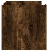 VidaXL Salontafel 100x50x50 cm bewerkt hout gerookt eikenkleurig