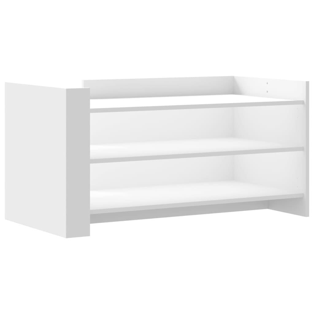 VidaXL Salontafel 100x50x50 cm bewerkt hout wit