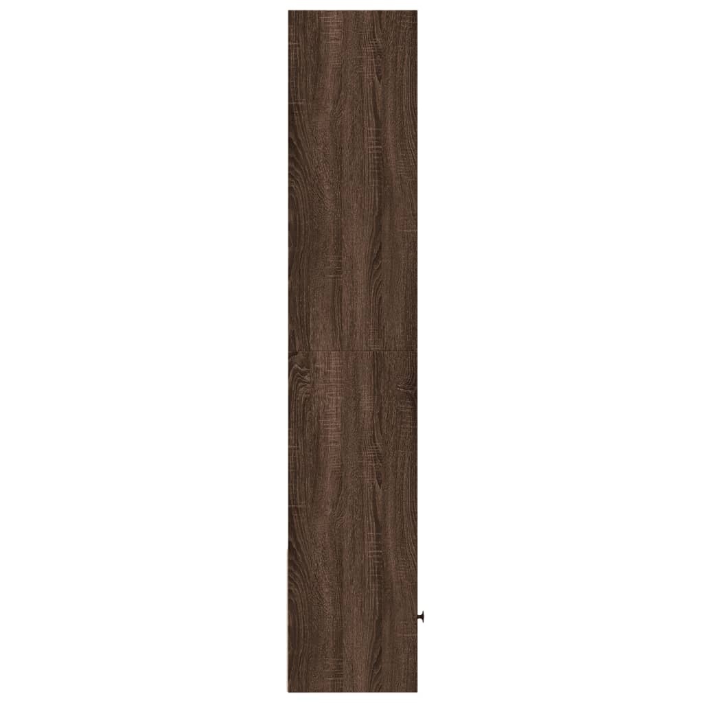 VidaXL Boekenkast 40x36x189 cm bewerkt hout bruin eikenkleurig