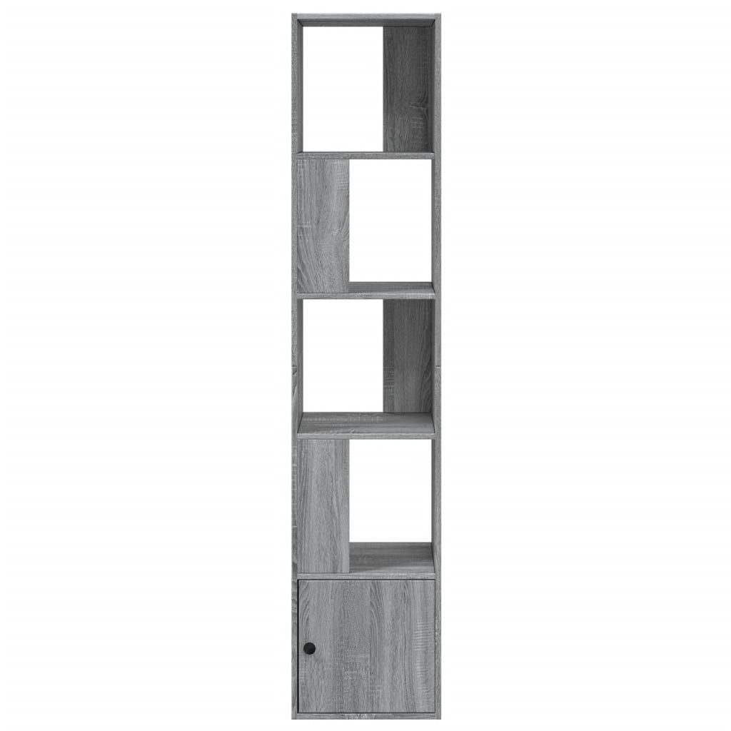 VidaXL Boekenkast 40x36x189 cm bewerkt hout grijs sonoma eikenkleurig