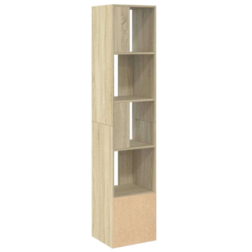 VidaXL Boekenkast 40x36x189 cm bewerkt hout sonoma eikenkleurig