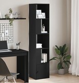 VidaXL Boekenkast 40x36x189 cm bewerkt hout zwart