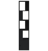 VidaXL Boekenkast 40x36x189 cm bewerkt hout zwart