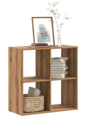 VidaXL Boekenkast 68,5x32x68,5 cm bewerkt hout artisanaal eikenkleurig