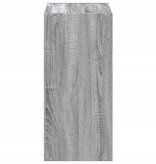 VidaXL Boekenkast 68,5x32x68,5 cm bewerkt hout grijs sonoma eiken