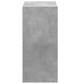 VidaXL Boekenkast 68,5x32x68,5 cm bewerkt hout betongrijs