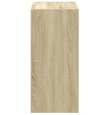 VidaXL Boekenkast 68,5x32x68,5 cm bewerkt hout sonoma eikenkleurig
