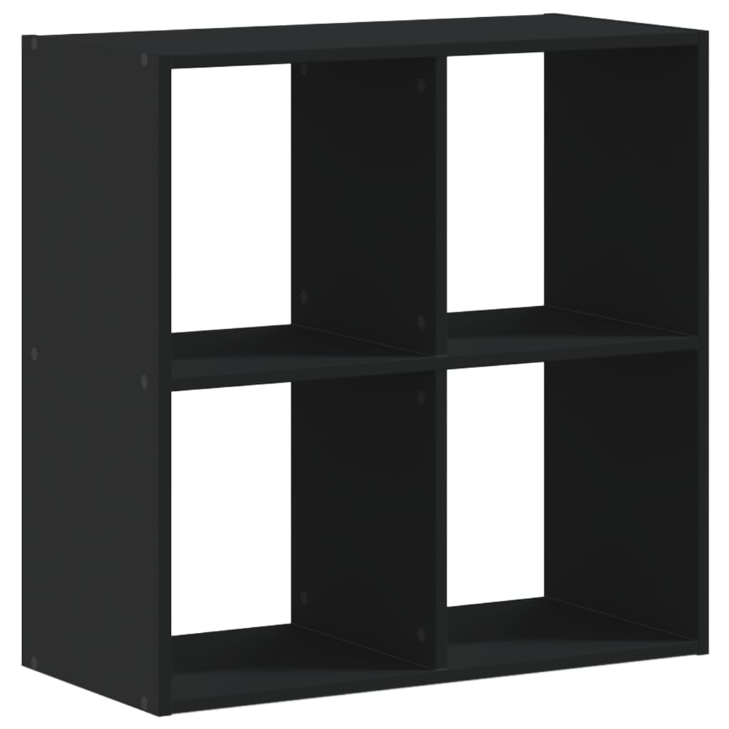 VidaXL Boekenkast 68,5x32x68,5 cm bewerkt hout zwart