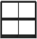 VidaXL Boekenkast 68,5x32x68,5 cm bewerkt hout zwart