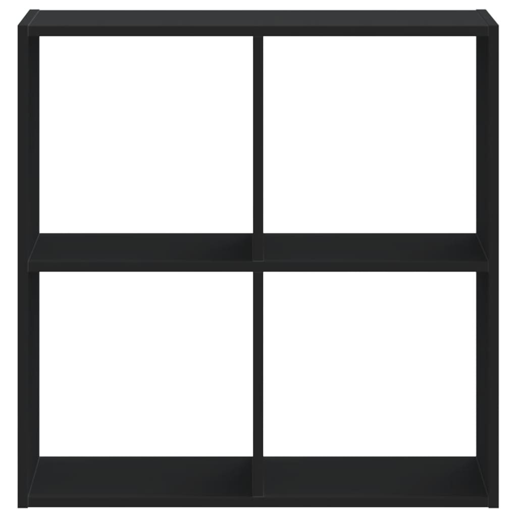 VidaXL Boekenkast 68,5x32x68,5 cm bewerkt hout zwart