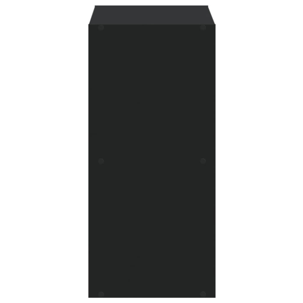 VidaXL Boekenkast 68,5x32x68,5 cm bewerkt hout zwart