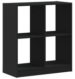 VidaXL Boekenkast 68,5x32x75 cm bewerkt hout zwart