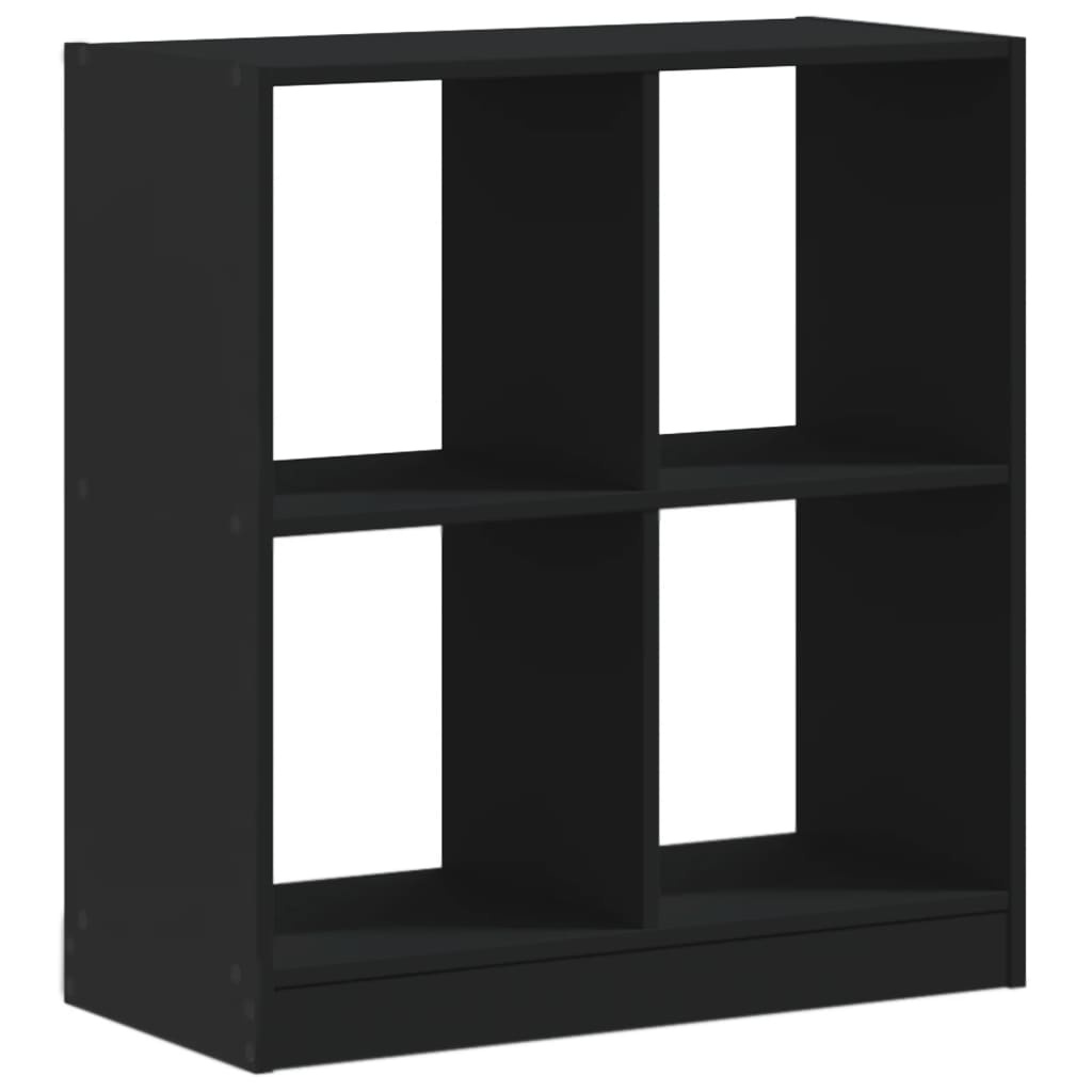 VidaXL Boekenkast 68,5x32x75 cm bewerkt hout zwart