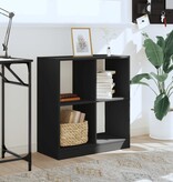 VidaXL Boekenkast 68,5x32x75 cm bewerkt hout zwart