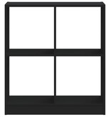 VidaXL Boekenkast 68,5x32x75 cm bewerkt hout zwart