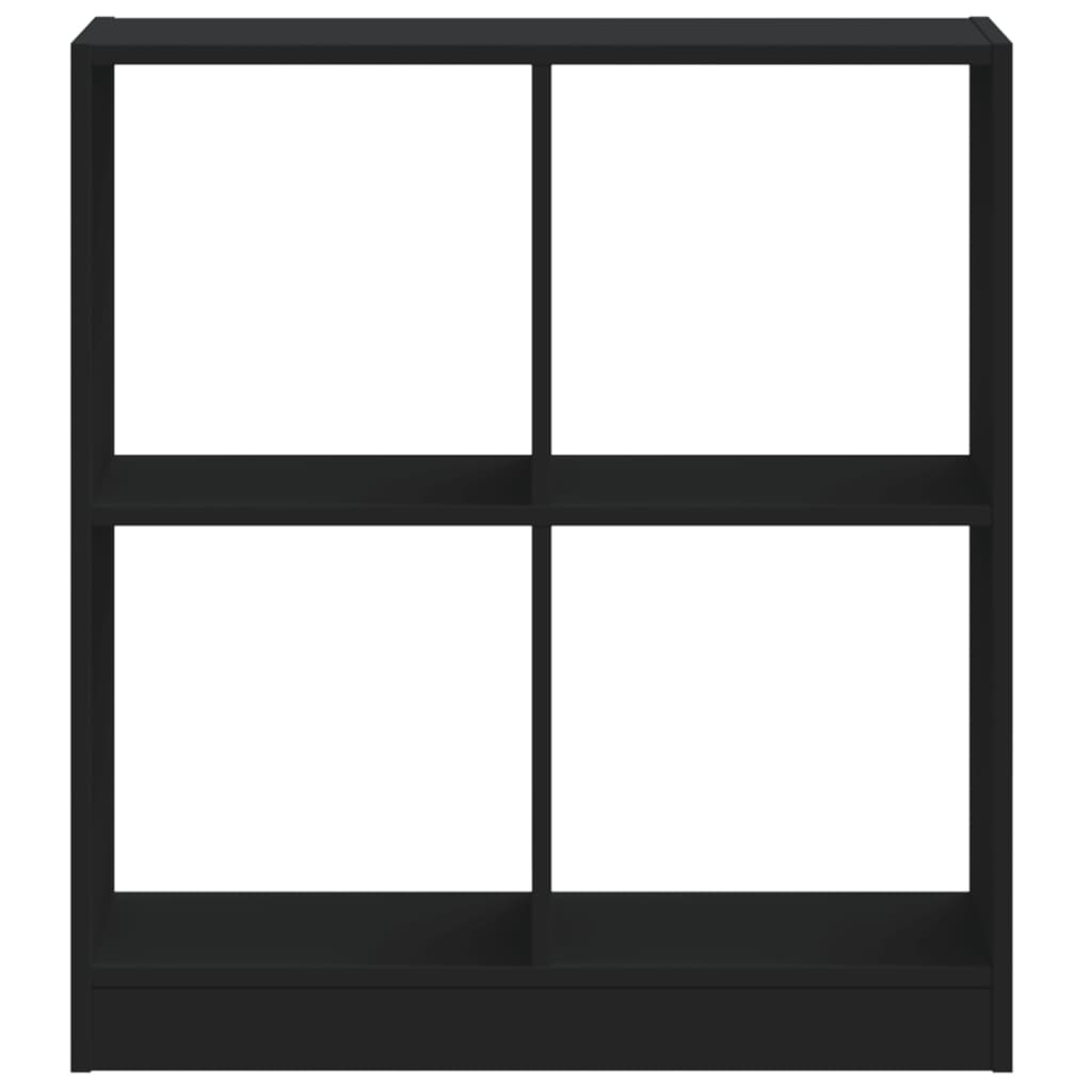 VidaXL Boekenkast 68,5x32x75 cm bewerkt hout zwart