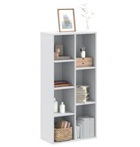 VidaXL Boekenkast 50x25x105 cm bewerkt hout wit
