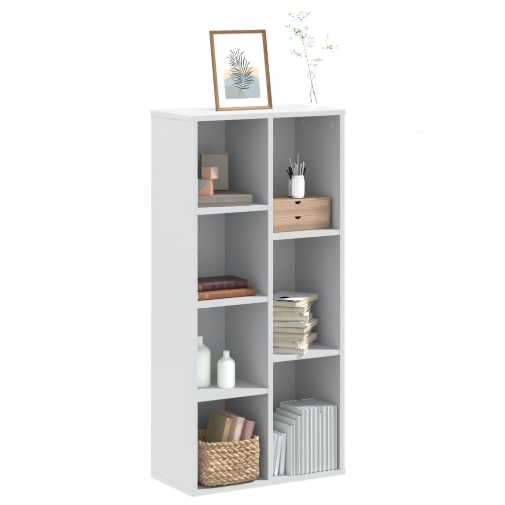 VidaXL Boekenkast 50x25x105 cm bewerkt hout wit