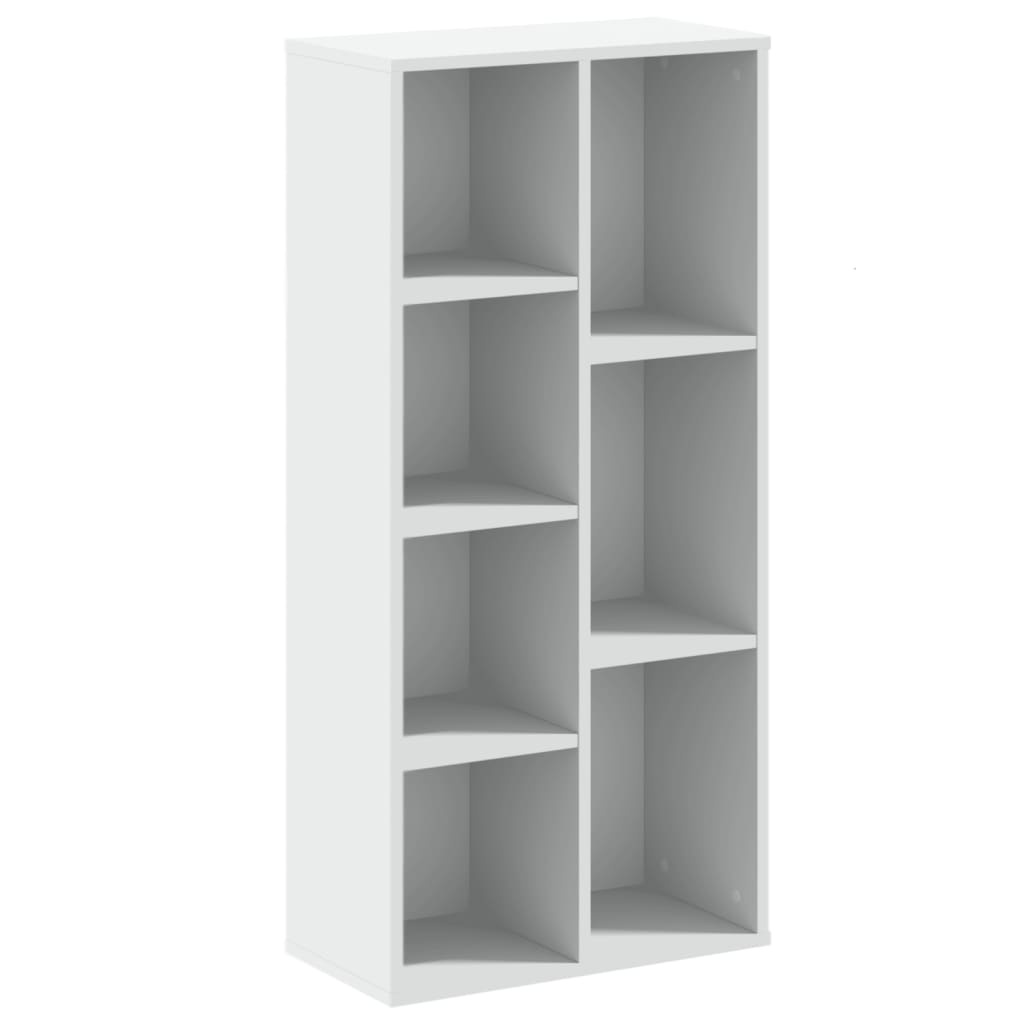 VidaXL Boekenkast 50x25x105 cm bewerkt hout wit