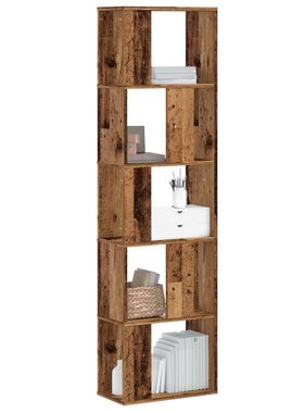 VidaXL Boekenkast 5-laags 45x23,5x162,5 cm bewerkt hout oud hout