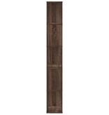 VidaXL Boekenkast 5-laags 45x23,5x162,5 cm hout bruin eikenkleurig