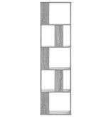 VidaXL Boekenkast 5-laags 45x23,5x162,5 cm bewerkt hout grijs sonoma
