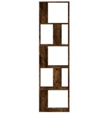 VidaXL Boekenkast 5-laags 45x23,5x162,5 cm bewerkt hout gerookt eiken