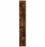 VidaXL Boekenkast 5-laags 45x23,5x162,5 cm bewerkt hout gerookt eiken
