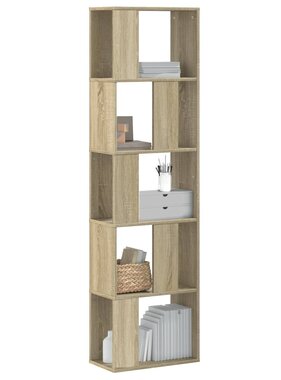 VidaXL Boekenkast 5-laags 45x23,5x162,5 cm bewerkt hout sonoma eiken