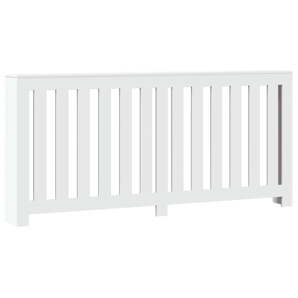 VidaXL Radiatorombouw 175x20x82 cm bewerkt hout wit
