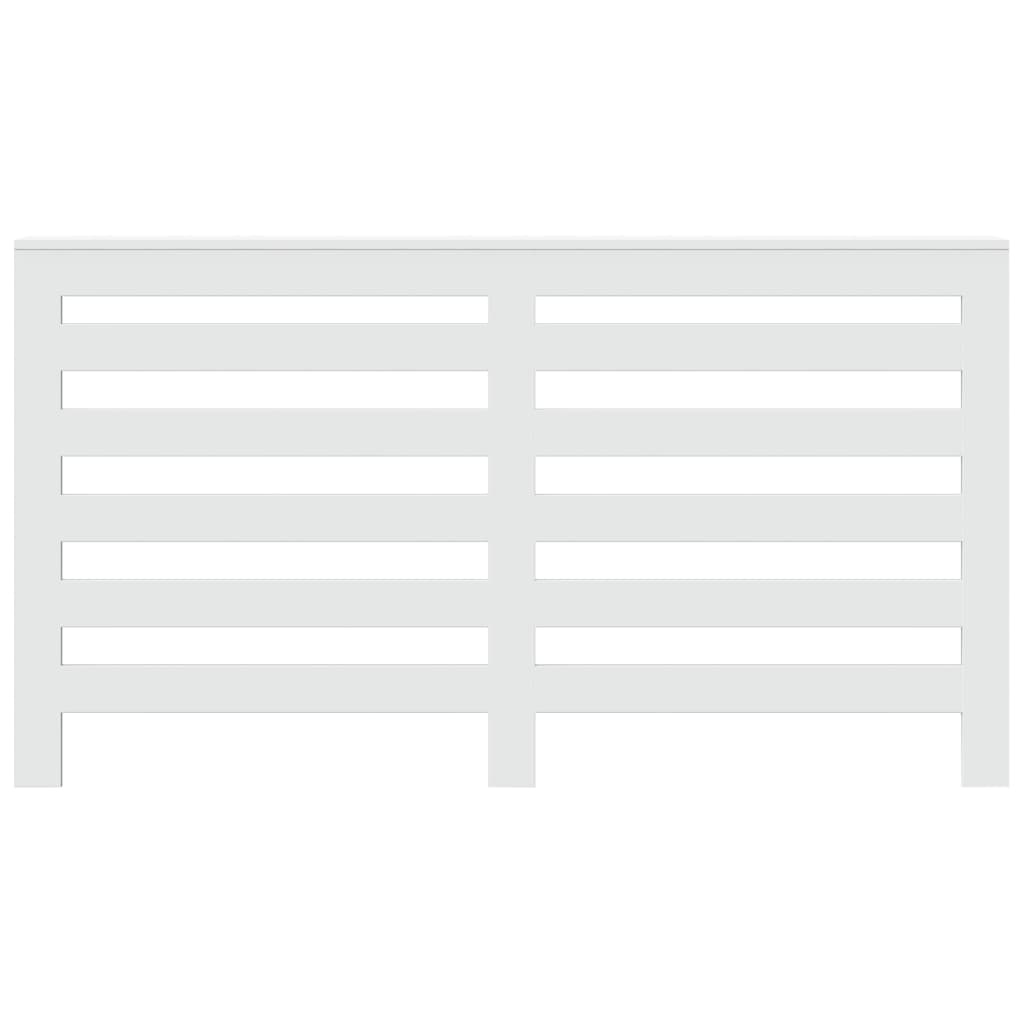 VidaXL Radiatorombouw 149x20x82 cm bewerkt hout wit