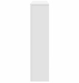 VidaXL Radiatorombouw 149x20x82 cm bewerkt hout wit