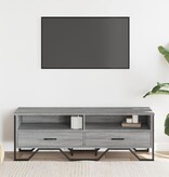 VidaXL Tv-meubel 122x34x41 cm bewerkt hout grijs sonoma eikenkleurig