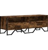 VidaXL Tv-meubel 122x34x41 cm bewerkt hout gerookt eikenkleurig