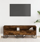 VidaXL Tv-meubel 122x34x41 cm bewerkt hout gerookt eikenkleurig
