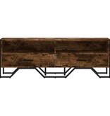 VidaXL Tv-meubel 122x34x41 cm bewerkt hout gerookt eikenkleurig