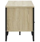 VidaXL Tv-meubel 122x34x41 cm bewerkt hout sonoma eikenkleurig
