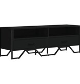 VidaXL Tv-meubel 122x34x41 cm bewerkt hout zwart