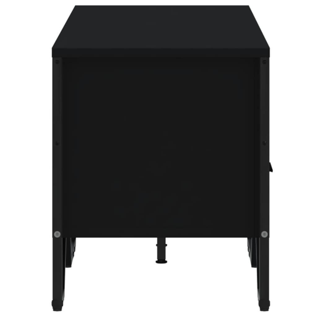 VidaXL Tv-meubel 122x34x41 cm bewerkt hout zwart