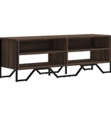 VidaXL Tv-meubel 122x34x41 cm bewerkt hout bruin eikenkleurig