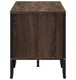 VidaXL Tv-meubel 122x34x41 cm bewerkt hout bruin eikenkleurig