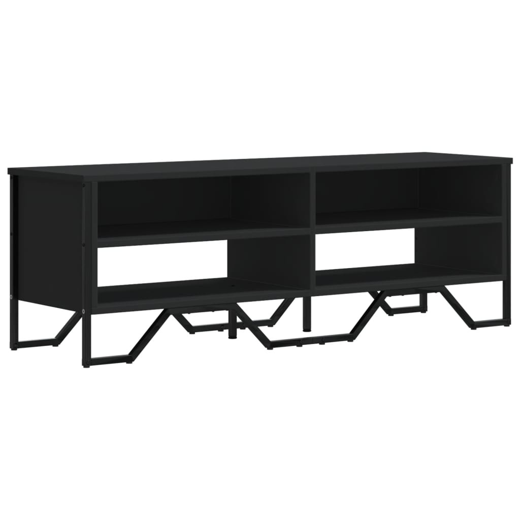 VidaXL Tv-meubel 122x34x41 cm bewerkt hout zwart