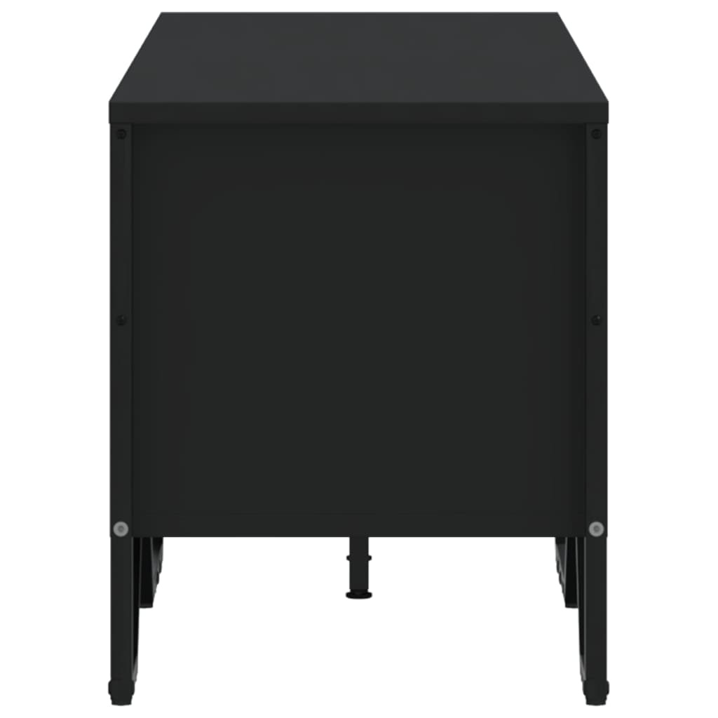 VidaXL Tv-meubel 122x34x41 cm bewerkt hout zwart